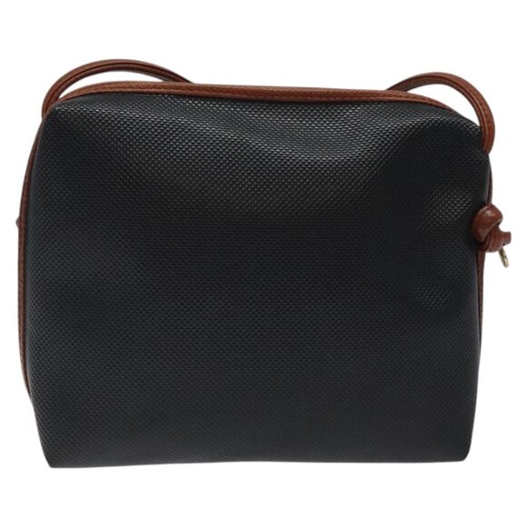 BOTTEGA VENETA Shoulder Bag PVC Black Brown gold Auth - Picture 6 of 16